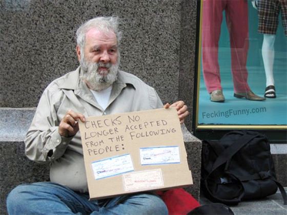 funny-beggars-checks-no-longer-accepted-from-cheaters