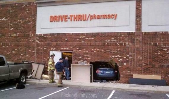 funny-car-accident-drive-thru-pharmacy