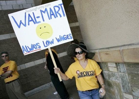 protest-sign-walmart-always-low-wages