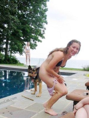 Even dog likes you when you take off your pants