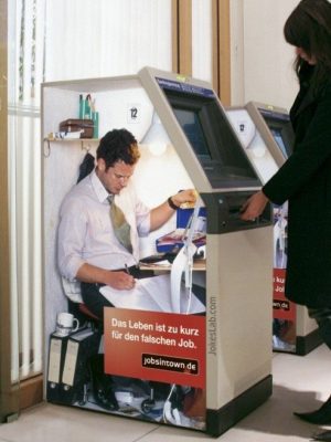 Funny wrong job: ATM operator