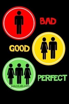 relationship-bad-good-perfect, illustrated