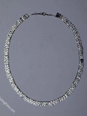 Necklace for mathematicians