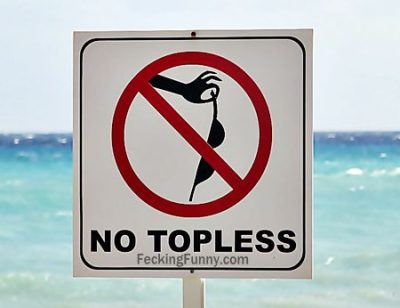 no-topless-sign-in-a-beach
