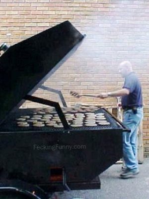 Giant grill