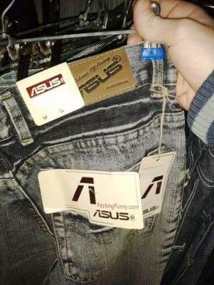 ASUS now makes jeans?