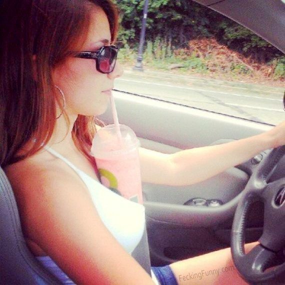woman-drivers-advantages-using-bra-as-cup-holder