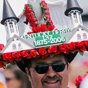 Insane Kentucky Derby Hat: castle