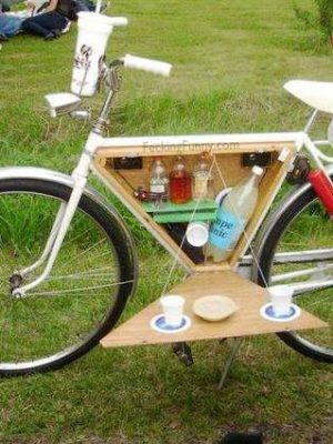 Bicycle coffee table